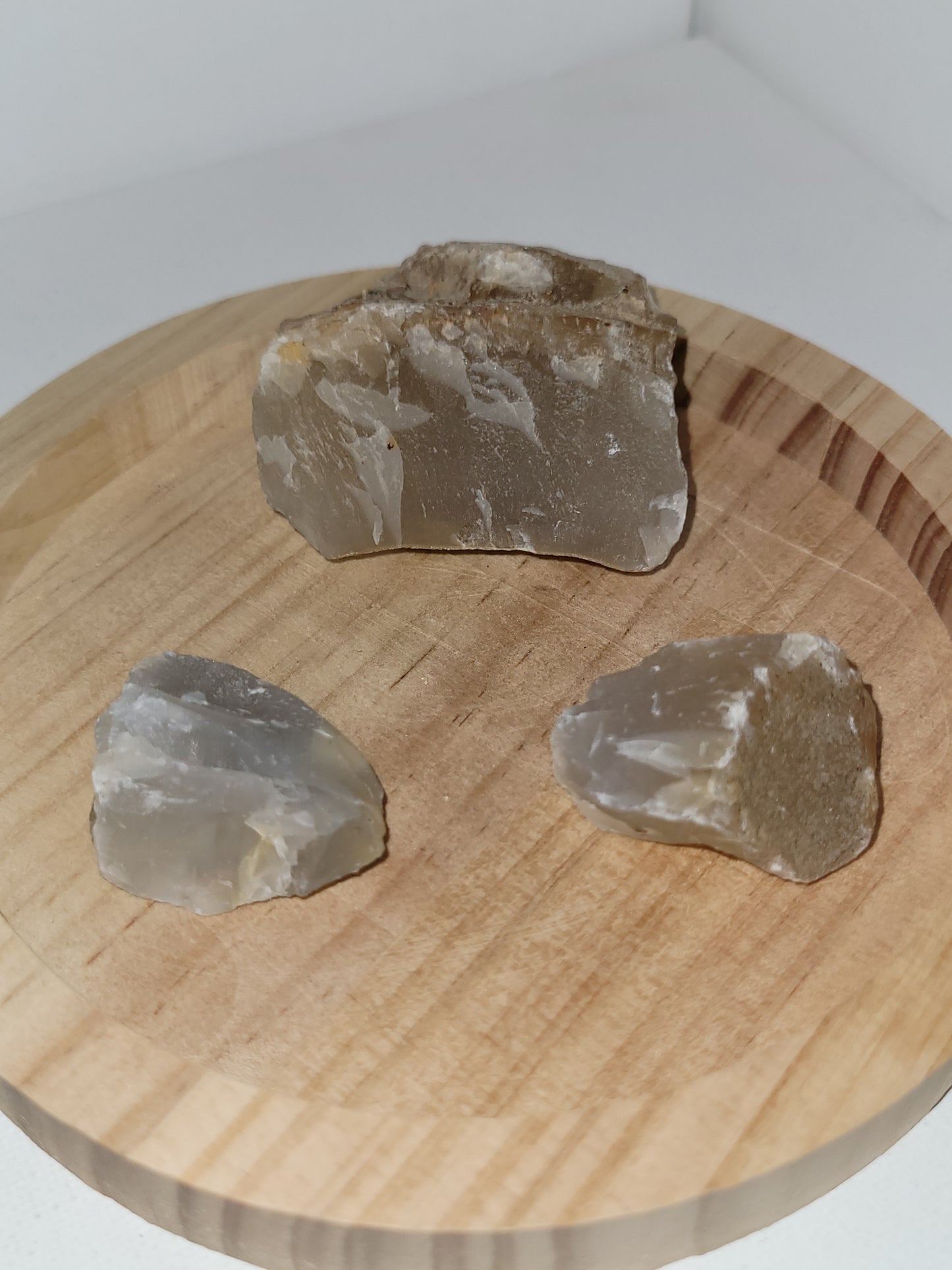 Raw crystal chunks